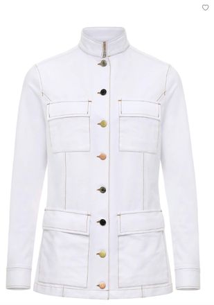 Anatomie Luvan Utility Jacket In White