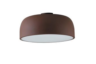 Netlighting Bistrot Flush Ceiling Light Bronze White E27