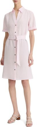 Vince Short Sleeve Shirtdress in Casa Rosa at Nordstrom Rack, Size X-Small