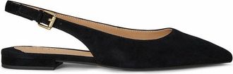 Ralph Lauren Su&egrave;de slingback-ballerinas Londyn