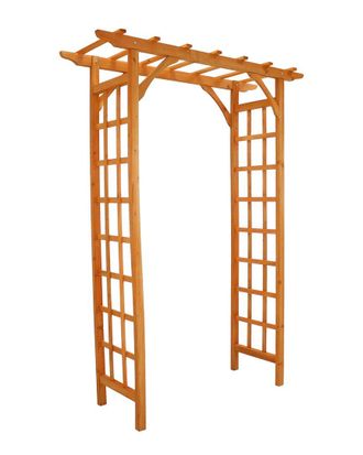 Sunnydaze 78In Weatherproof Wooden Arbor For Gardening, Walkways, & Wedding D&eacute;cor