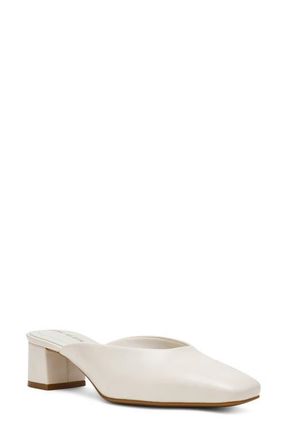 Anne Klein Maeus Mule in Bone Crinkle at Nordstrom, Size 7.5