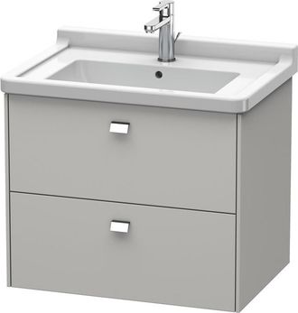 Duravit Duravit Brioso Neceser De Pared 67,0 X 46,9 Cm, Con 2 Cajones, Incl. Hueco Para Sif&oacute;n Y Delantal, Para Lavabo Starck 3 030470, Color (frente/cuerpo): 