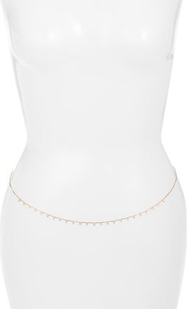 CHILD OF WILD French Riviera Cubic Zirconia Belly Chain in Gold at Nordstrom