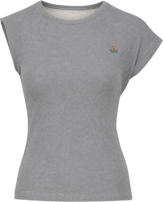 Vivienne Westwood Hebo T-Shirt - Dames - T-shirts - Grijs - M - Tops