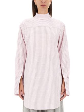 Dries Van Noten Classic Checkered Plaid Shirt In Soft Cotton