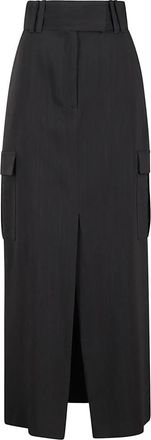 Iro Sybille Jurk - Dames - Maxi Rokken - Grijs - S - Rokken