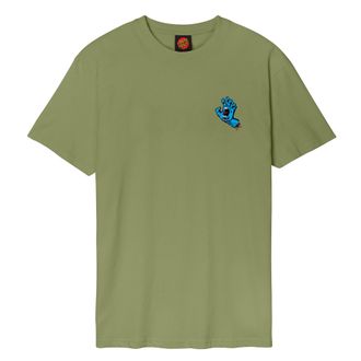Santa Cruz T-Shirt SANTA CRUZ WOODLAND MINI STRIP FRONT T-SHIRT, Damen, Gr. M, gr&uuml;n (iguana), Obermaterial: 100% Baumwolle, Shirts T-Shirt