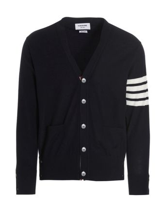 Thom Browne Mens Merino Wool Cardigan