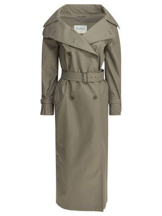 Max Mara Drip Proof Cotton Trench Coat