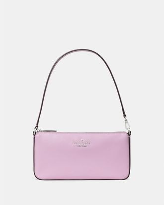 Kate Spade New York Womens Gemini Convertible Wristlet - Purple Leather - One Size