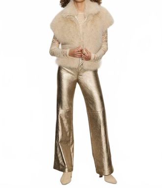 Sanctuary Cadence Relaxed Straight Pants In Platinum