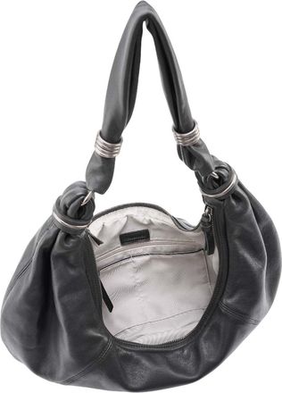 Fredsbruder FREDsBRUDER Always With You Big Hobo Leather Shoulder Bag Black