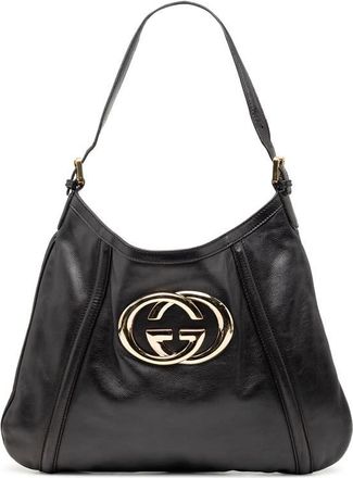 Gucci Pre-owned Gucci Calfskin Interlocking G Britt Shoulder Bag Ladies VIJTQQ4FWDTPXPHE