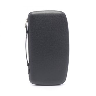 Louis Vuitton Ardoise Black Taiga Leather Wallet (Bi-Fold) (Pre-Owned)