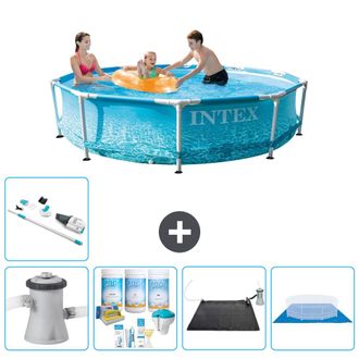 Intex Piscina Con Estructura Redonda - 305x76 Cm - 8-piezas S20975
