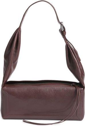 Maison Margiela Medium East/West Box Bag in Bordeaux at Nordstrom