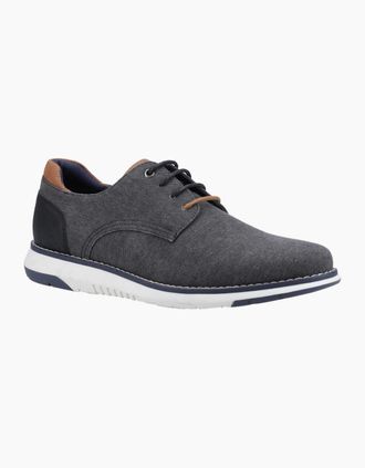 Hush Puppies Mens Bruce Mens Lace Up Shoes - Grey - Size: 12