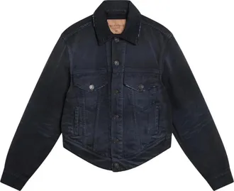 Balenciaga Denim Shirt - Dames - Spijkeroverhemden - Blauw - M - Denim - Overhemden