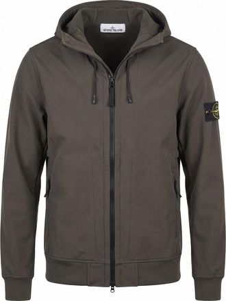 Stone Island Soft Shell-R_E. Dye Biker Jacket