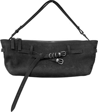 Marge Sherwood Soft Baguette Tas - Dames - Schoudertassen - Zwart - ONE Size - Katoen - Tassen