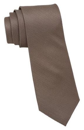Ben Sherman Textured Solid Tie in Taupe at Nordstrom Rack
