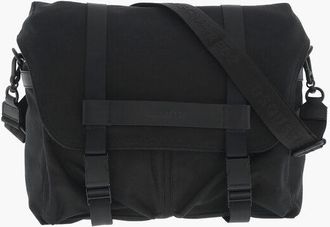 Dsquared2 Solid-Color Messenger Bag With Leather Trims size One Size