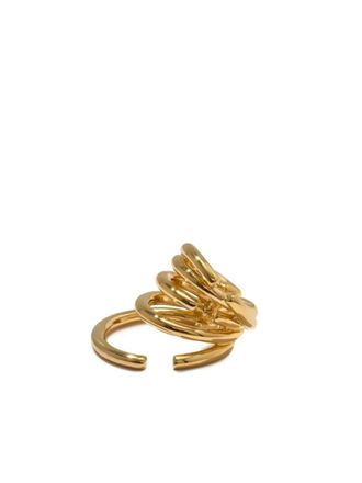 Otiumberg Chaos ear cuff - unisex - 14kt Gold Vermeil - One Size