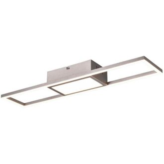 Reality Rigido plafoniera led 22W 2800lm, 2700 - 6000K rettangolare acciaio con telecomando multifunzione l. 60CM dimmerabile