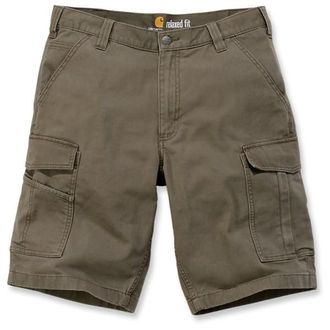 Carhartt Work in Progress Rigby Rugged Cargo Short Shorts f&uuml;r Herren | braun/grau