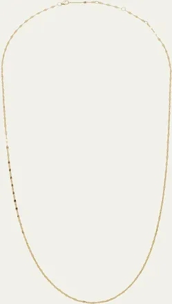 Lana Jewelry 14K Gold Blake Mega Glass Layering Chain Necklace, 30 Inches