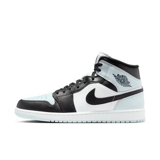 Nike Jordan Mens Air Jordan 1 Mid Shoes in Black | DQ8426-002
