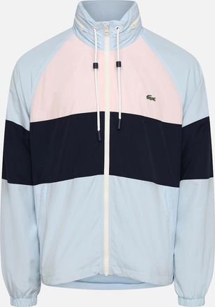 Lacoste Mens Water-Repellent Colour-Block Jacket - Navy - Size: 38/36/Regular