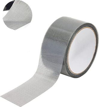 OEM Reparaci&oacute;n De Ventanas Y Mosquiteras, Cinta Para Mosquiteras De Ventanas, Cinta De Malla De Fibra De Vidrio Con Adhesivo Resistente Al Agua De 5 Cm X 
