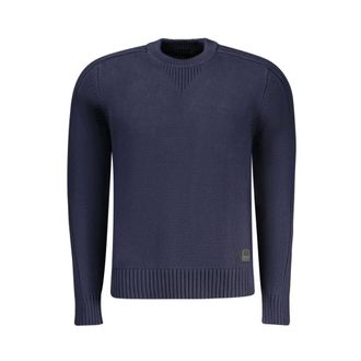 North Sails Heren, Truien, Blauw, Maat: L Katoen