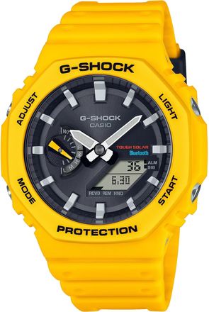 Casio G-shock Mens Yellow Watch GA-B2100C-9AER - One Size