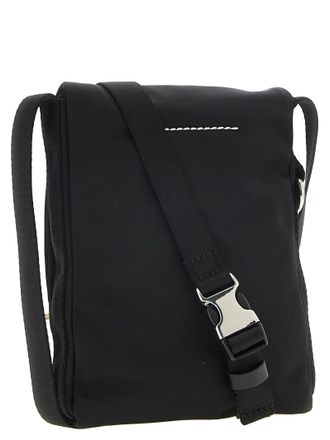 Maison Margiela Nylon Crossbody Bag - Black