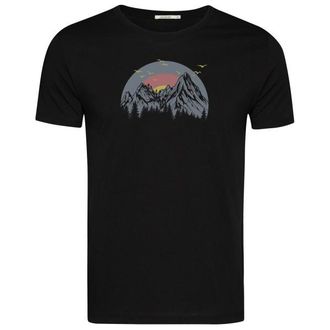 Greenbomb Peak Circle Guide T-Shirt f&uuml;r Herren | schwarz