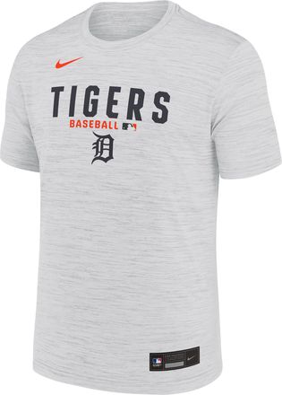 Nike Detroit Tigers Authentic Collection Nike Mens Dri-FIT MLB T-Shirt in White | 02ER10ADG-RMG