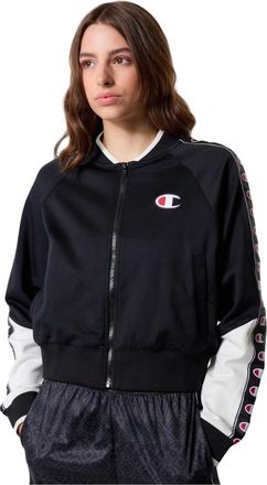 Champion Full Zip Sweatshirt - Dames - Trainingsjackets - Zwart - S - Fitness