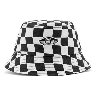 Vans (WMNS) Vans Hankley Checkerboard Bucket Hat White Black VN0A4DT8YS3