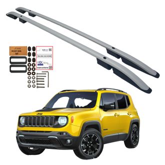 OEM Barre Portatutto Per Jeep Renegade Suv 2014 - Alluminio Resistente E Robusto