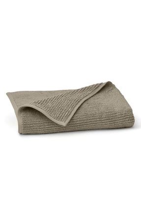 Boll & Branch Ribbed Organic Cotton Bath Towel in Oak at Nordstrom