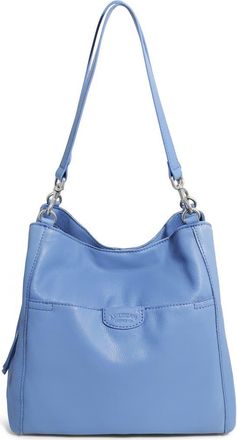 American Leather Co. Austin Leather Bucket Bag in Pool Blue at Nordstrom Rack
