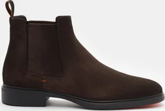 Santoni Men - Chelsea Boot dark brown