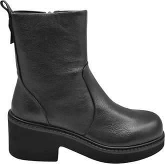 Jeannot Elegante Nero Capra Veterschoenen Dames - Dames - Laarzen met Hak - Zwart - 36 EU - Schoenen