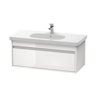 Duravit Duravit Ketho M&oacute;dulo Mural 6668, 1 Extra&iacute;ble, 1000mm, Para C&oacute;digo D, Color (frente/cuerpo): Decoraci&oacute;n Pino Plata - Kt666803131