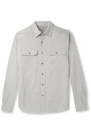 Rick Owens Denim Overshirt