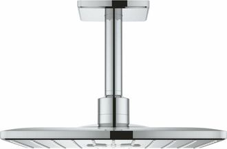 GROHE Rainshower SmartActive Cube - Soffione doccia 310, braccio doccia 14 cm, 2 getti, cromo 26481000 - Grohe