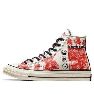 Converse x Dungeons & Dragons Chuck Taylor All Star High Egret Red A09883C